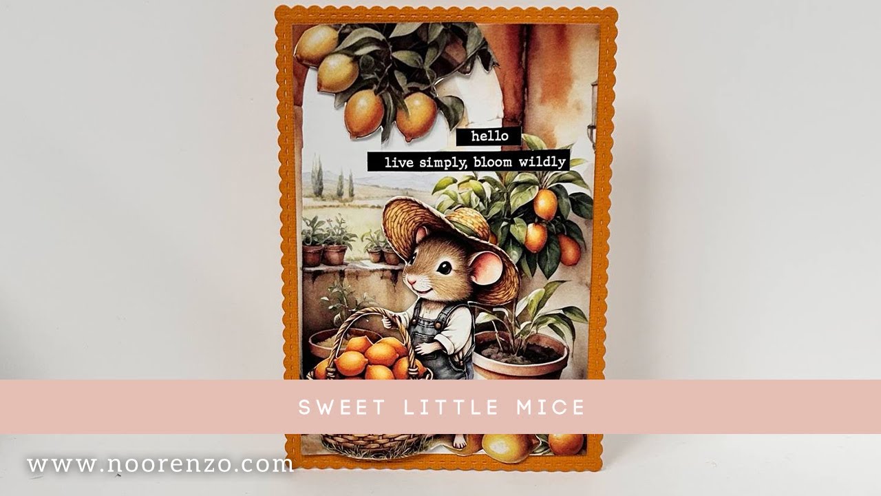Sweet Little Mice van Creatief Art door Jolanda