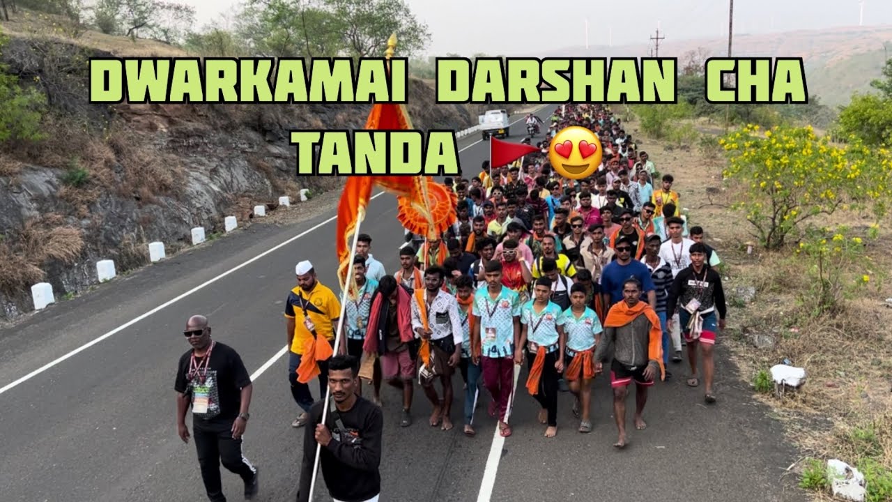 Dwarkamai darshan ka crowd 😱 | 6th day Sai palkhi padyatra