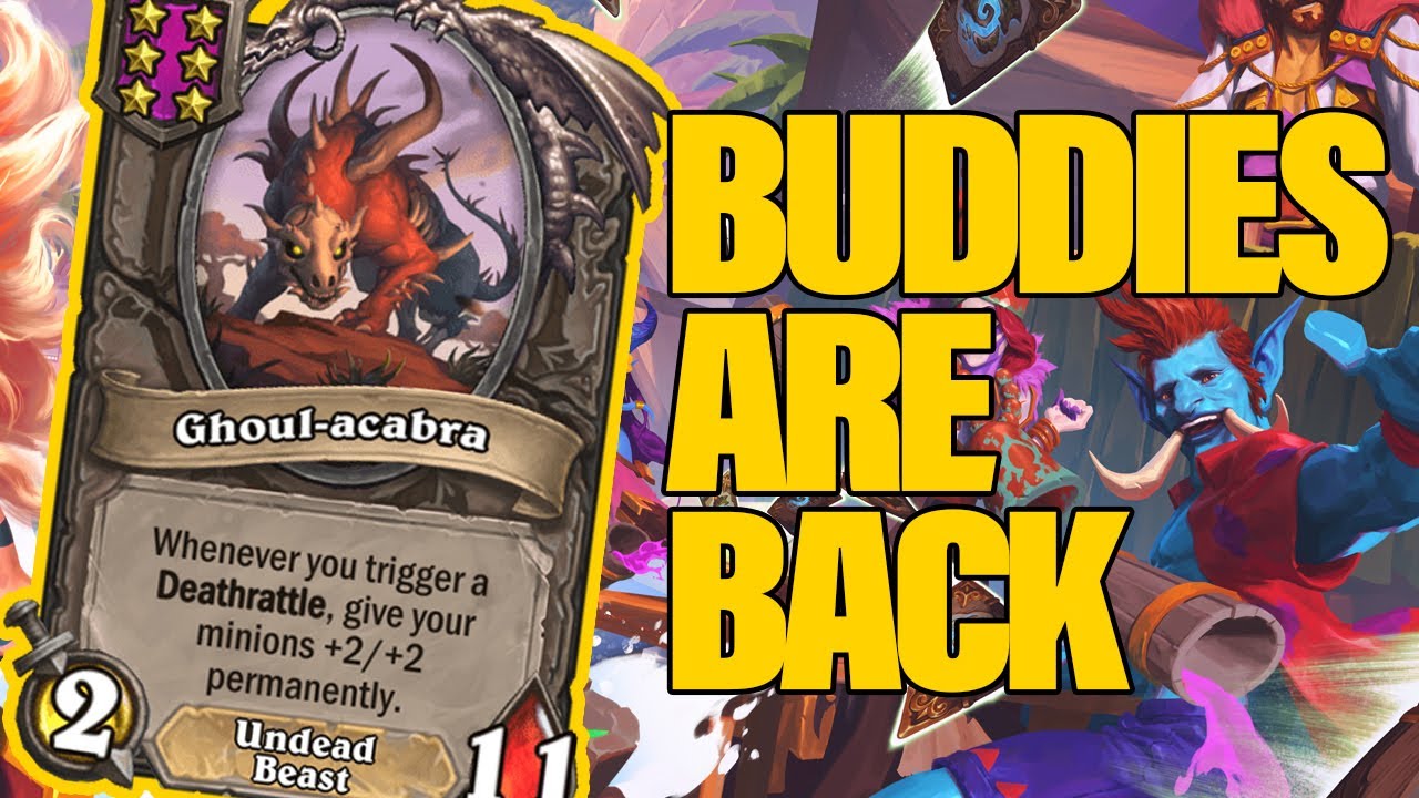 Buddies Are Back And They Added a Busted Unit | Dogdog Hearthstone Battlegrounds