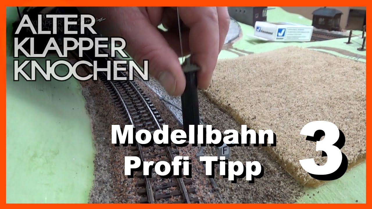 Profi Modellbahn Tipp 3 Einschottern