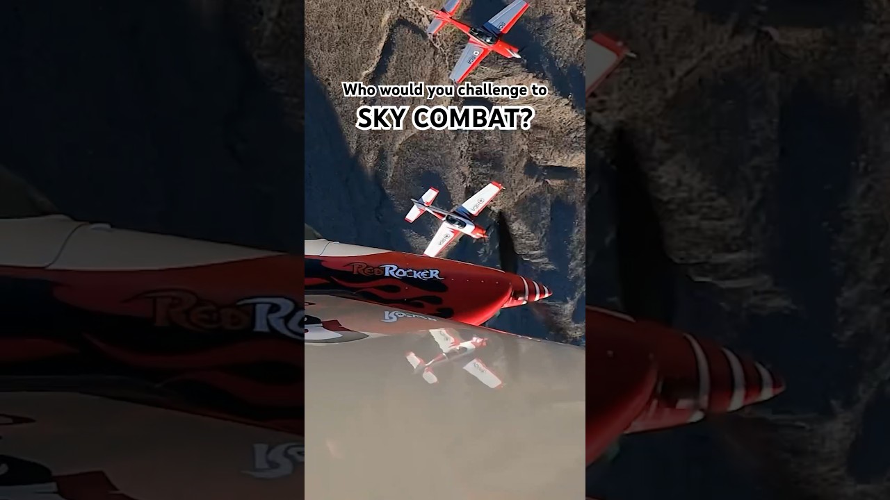 1v1 Stunt Plane Laser Tag In The Sky | #Shorts #Extreme #Challenge #Aviation #PlaneSpotting