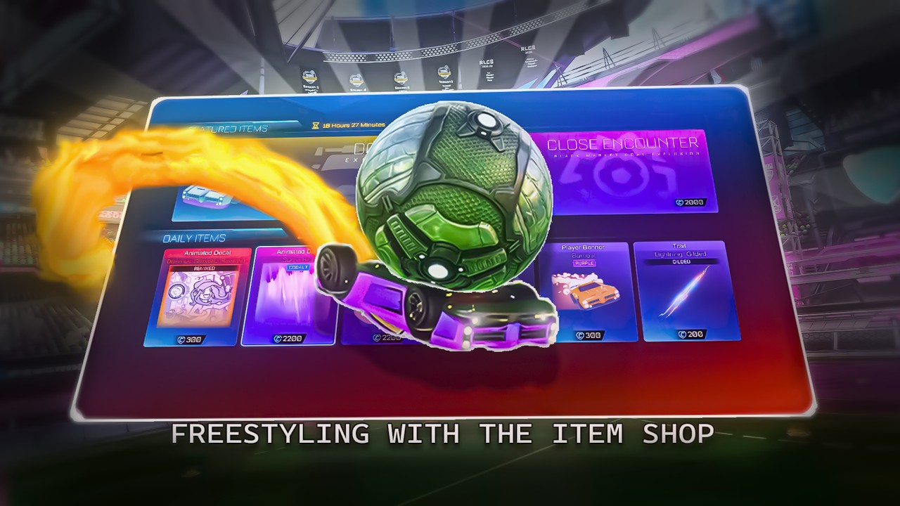 Freestyling with the Item Shop