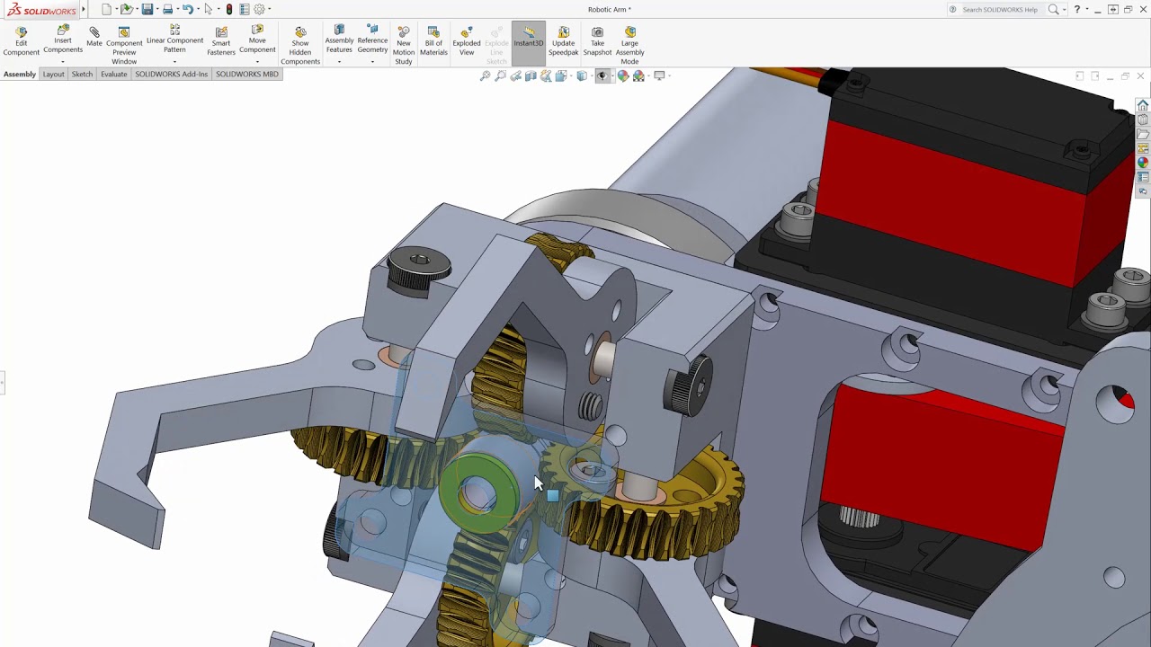 Building The Robotic Arm's Gripper!