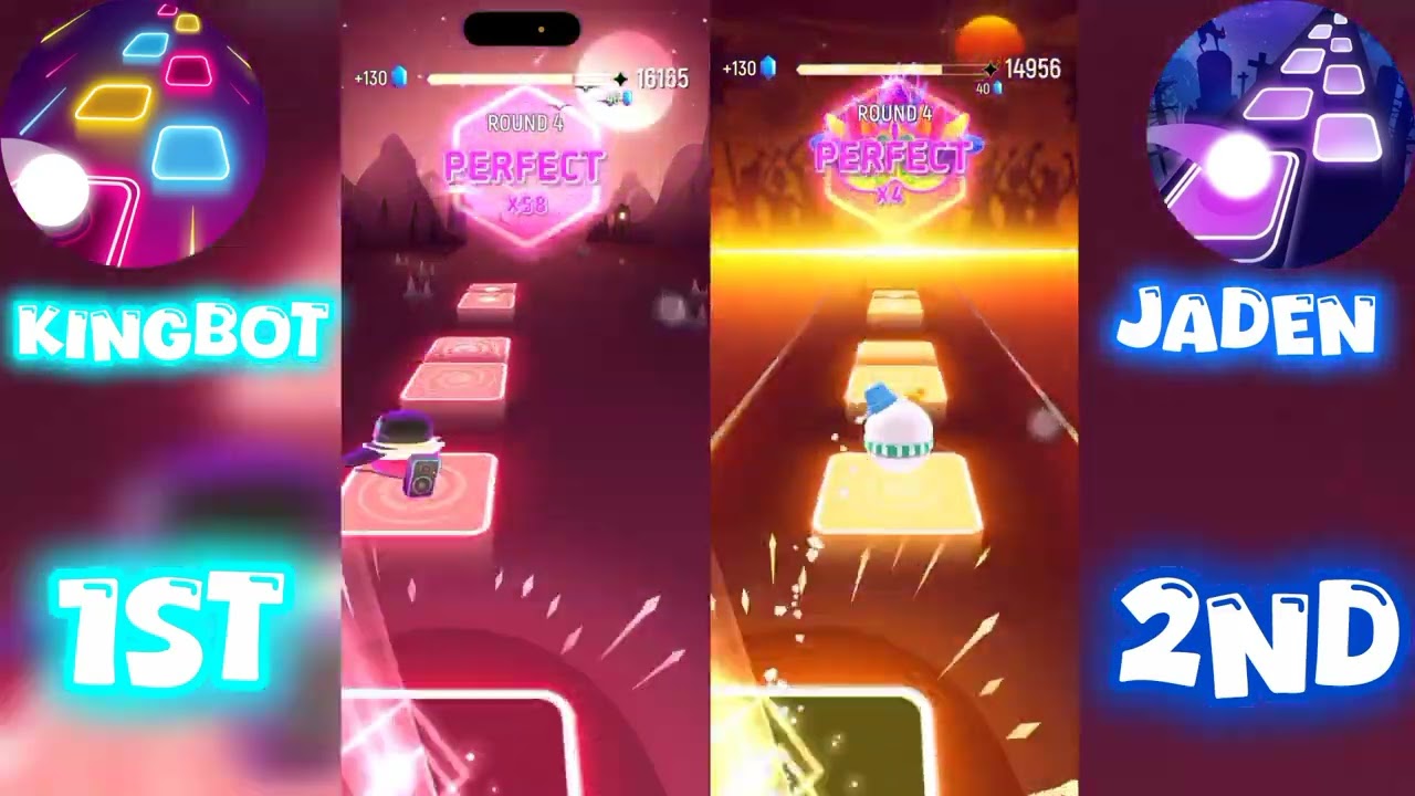 Tiles Hop EDM Rush : AiScReam - 愛♡スクリーム! | me vs @jadenlovetileshop
