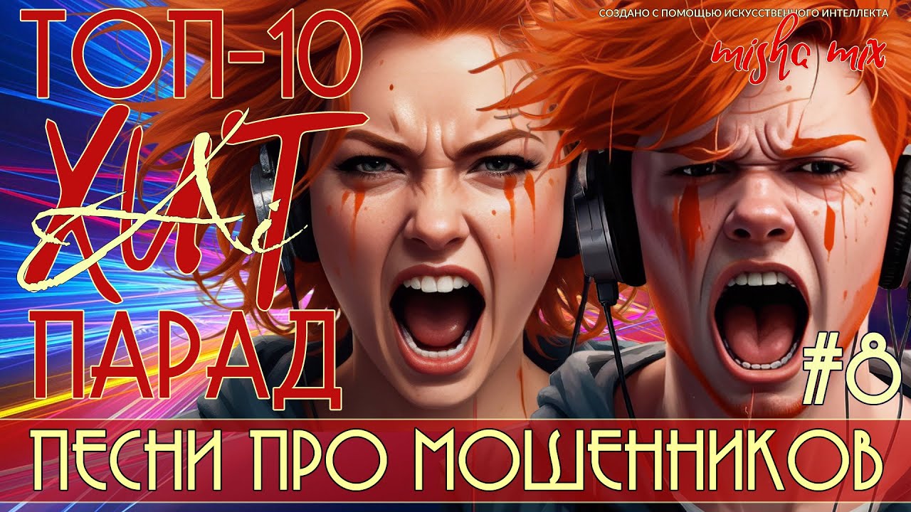 AiХит Парад #8 ТОП-10 сборник песен о телефонных мошенниках.