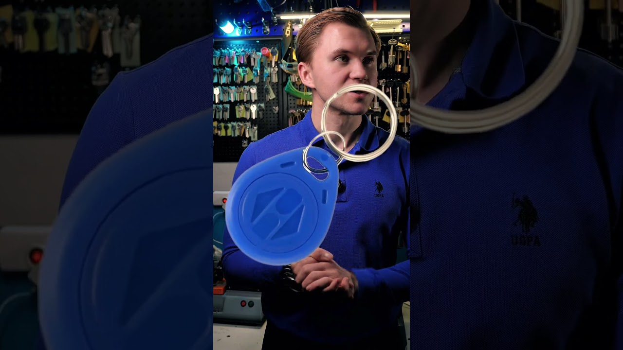 Универсальный ключ от всех дверей! Как делают домофонные ключи? ⚡️#магазинкрепость
