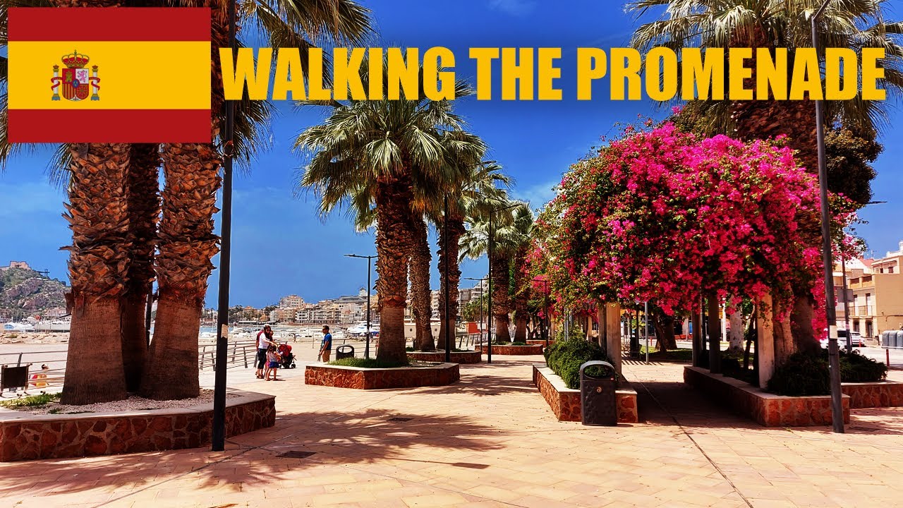 Walking by the Beaches of Águilas: Exploring the Promenade from the Port to the Auditorium
