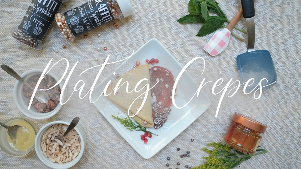Plating Crêpes of the Season with the Crêpe Queen!