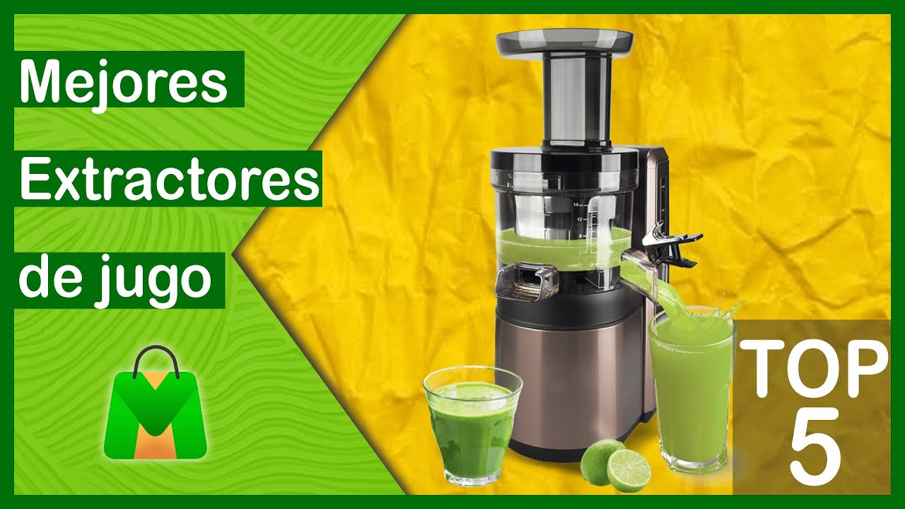🔴 Los 5 mejores Extractores de jugo por calidad y precio