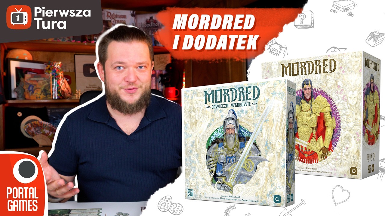 Pierwsza Tura - Mordred | Gry Planszowe | Portal Games