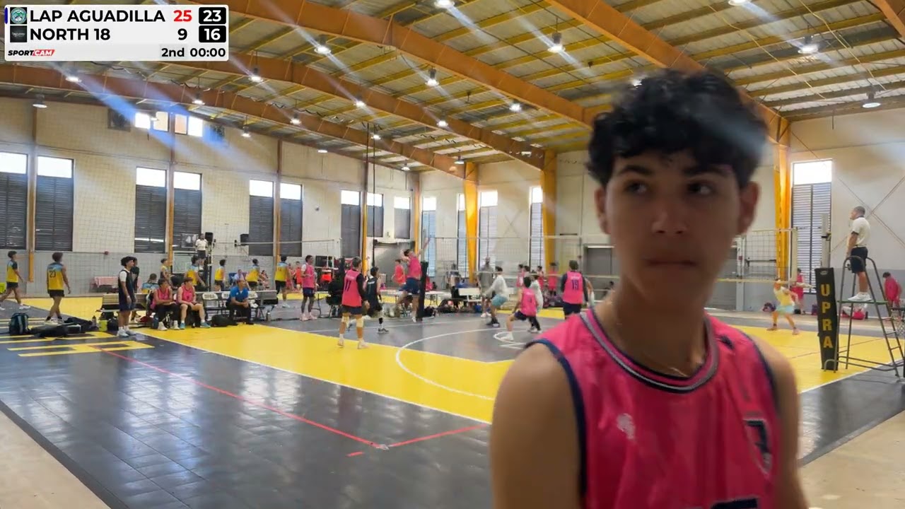 Boys Volleyball Copa Arsenal LAP Aguadilla 17u vs North Volleyball 18u second half of 2nd set