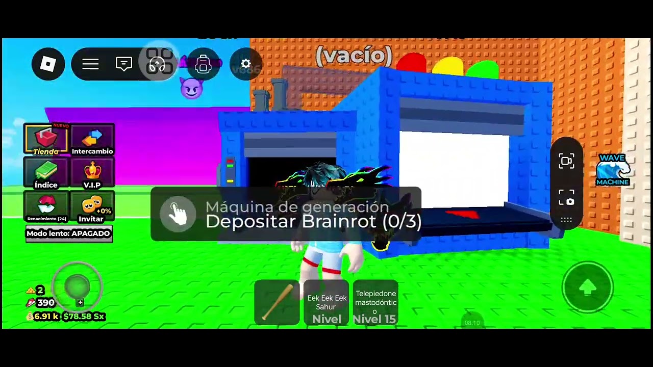 Hoy jugamos escapa de un tsunami  por brainrot