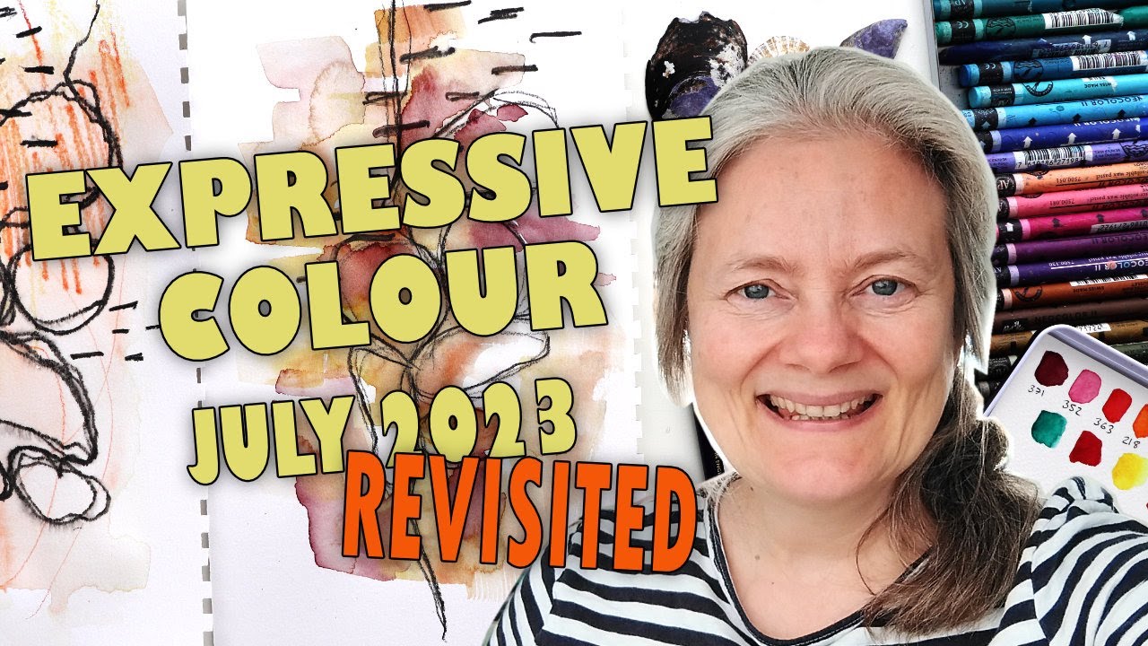 Акварельные краски, Neocolor, Inktense: переосмысление выразительных акварельных форм.