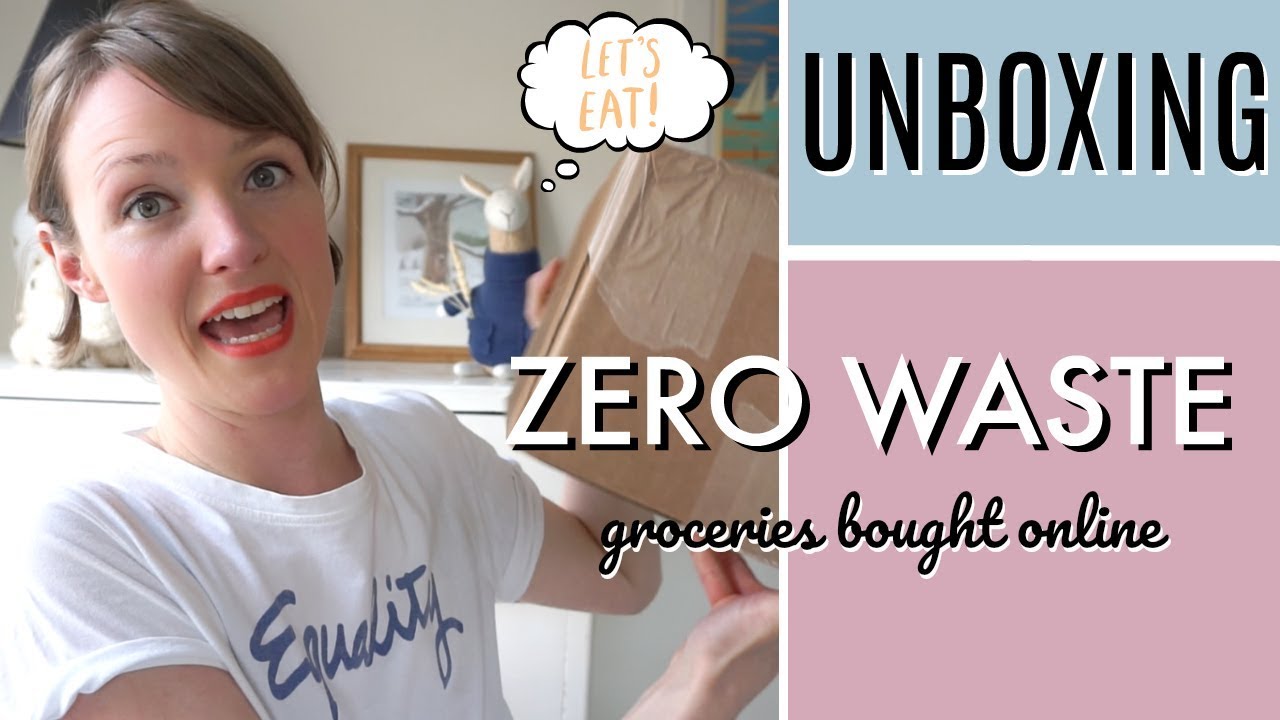 UNBOXING: 3 ZERO WASTE ONLINE GROCERY SHOPS | Kate Arnell