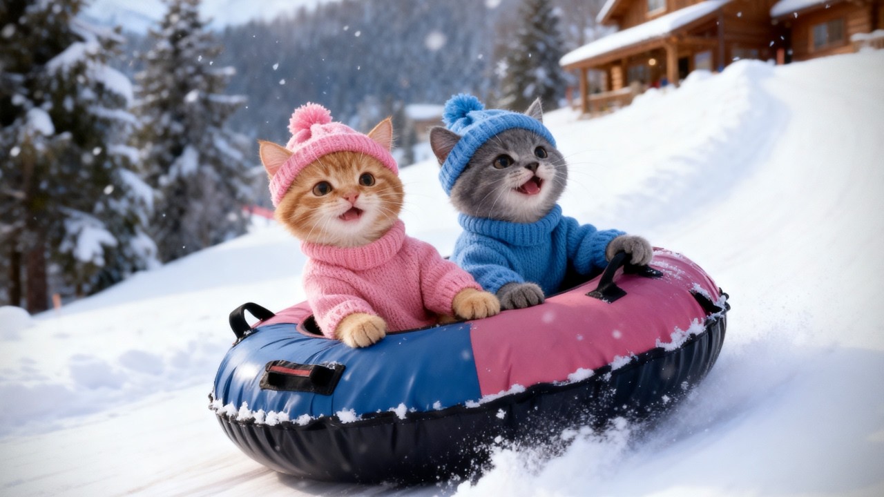Snowtubing, Skiing & a Moment of Kindness — Gingy, Misty & Mom