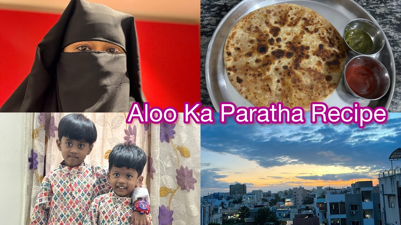  Tasty 🤤 Aloo Ka Paratha Recipe  | Hyderabadi House Wife’s Daily Routine Vlog 🏡 | Indian Mom #food 