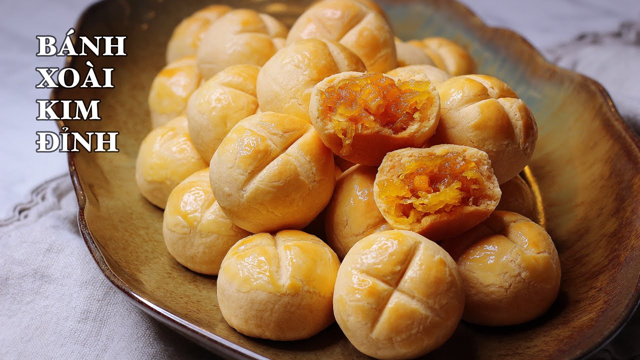 Bánh Xoài Kim Đỉnh - Món Bánh Kinh Doanh - Bùi Béo Thơm - Chua Chua Ngọt Ngọt Quá Ngon