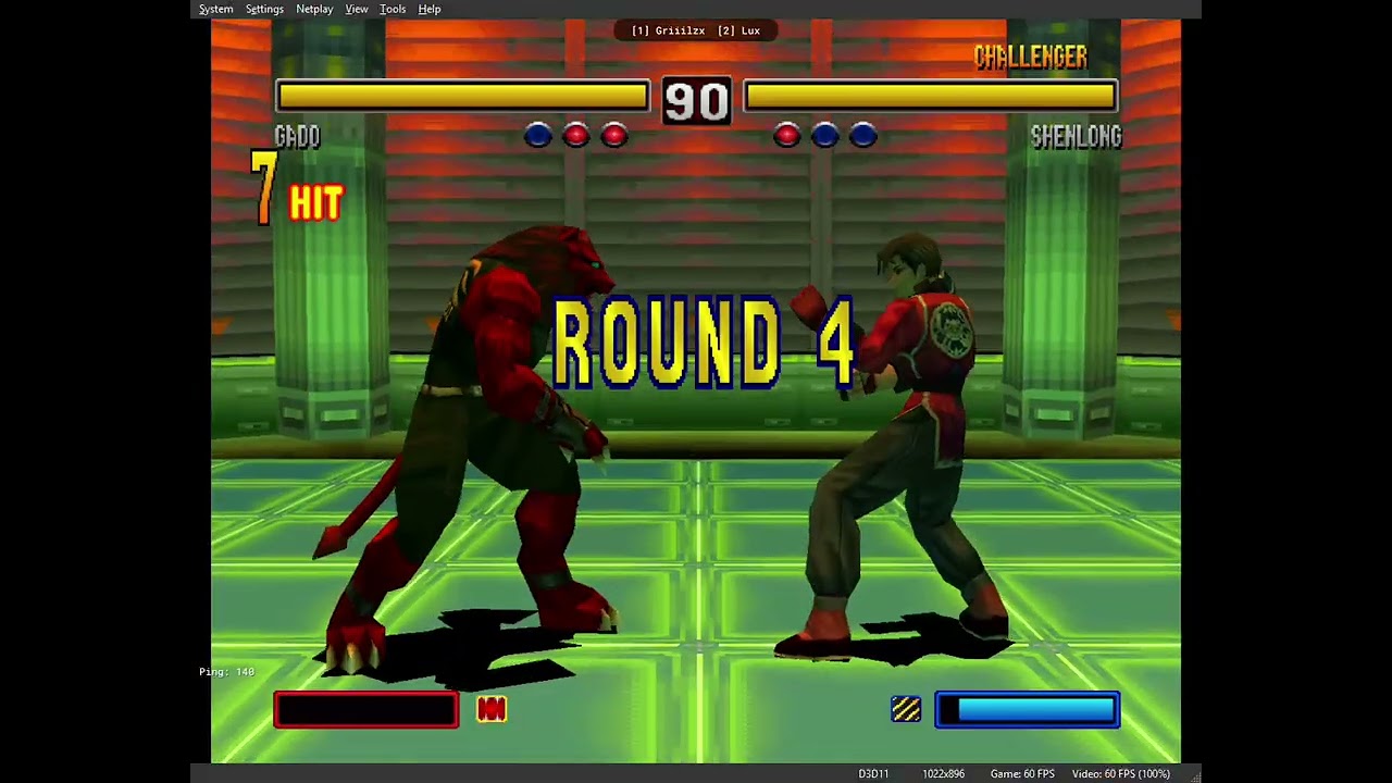 Grillz VS Cesar 🔥 Bloody Roar 2 Online (ACP)