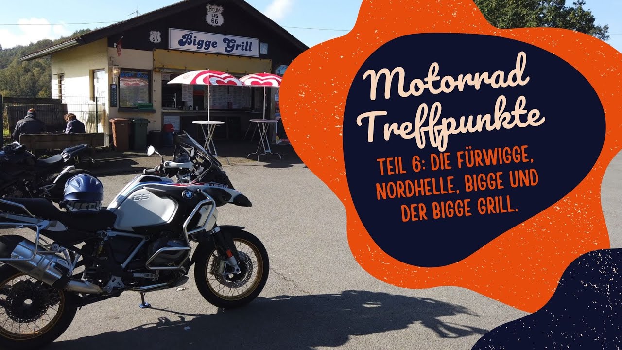 Bikertreff im Sauerland. #Teil6- Fürwigge,Nordhelle,Bigge und Biggegrill.