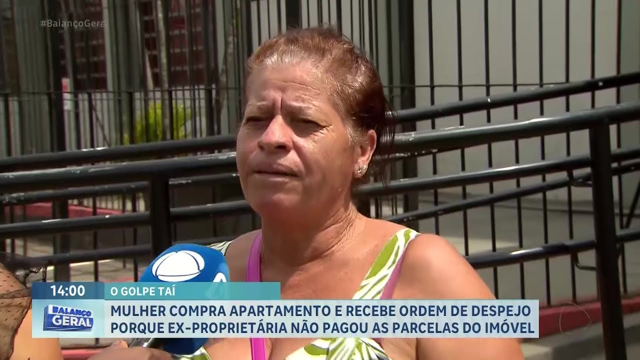 Mulher é despejada da casa nova: ex-dona deixou dívida de R$ 30 mil, em Franca