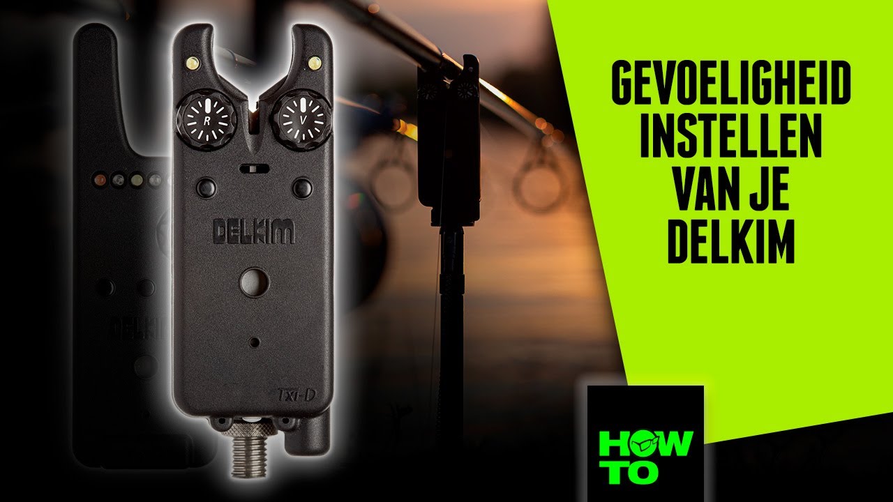 Delkim How To - Het instellen van de gevoeligheid