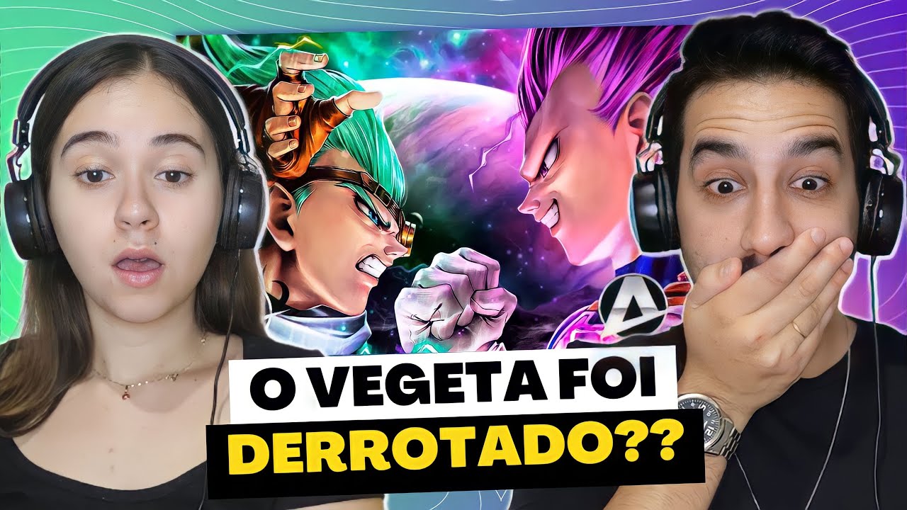 QUE LUTA FOI ESSA?? Reagimos a ♪ Vegeta Vs Granola | O Ego e a Vingança | AniRap e ALBKMUSIC | React
