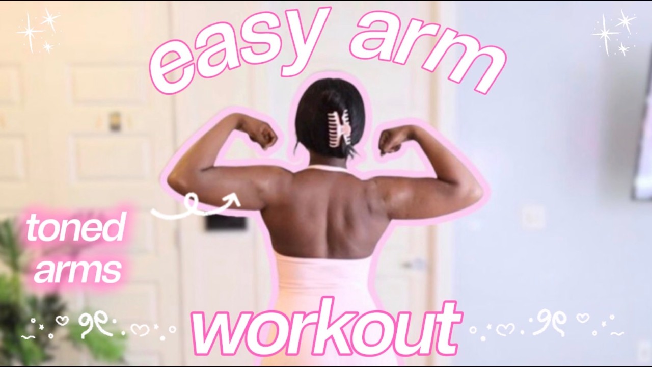 Quick & Easy Arm Workout with Weights for Toned & Strong Arms
