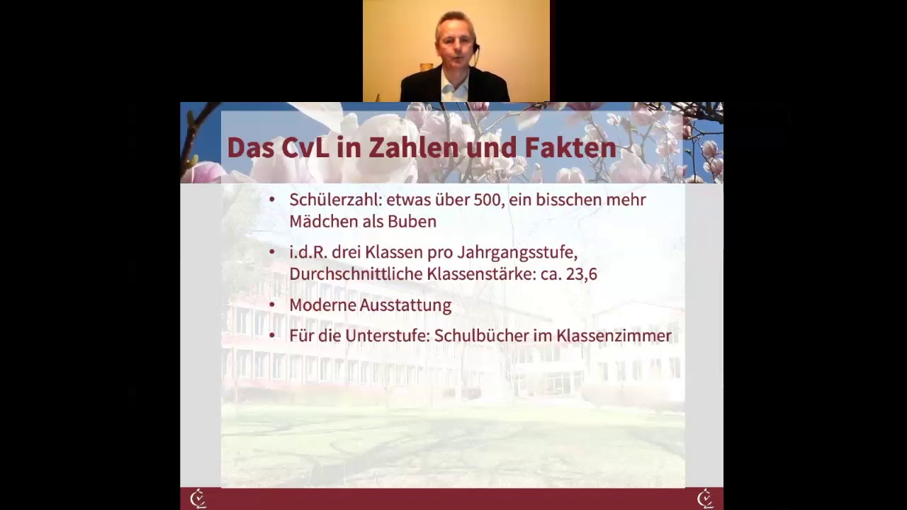 Informationsabend Übertritt an das Gymnasium