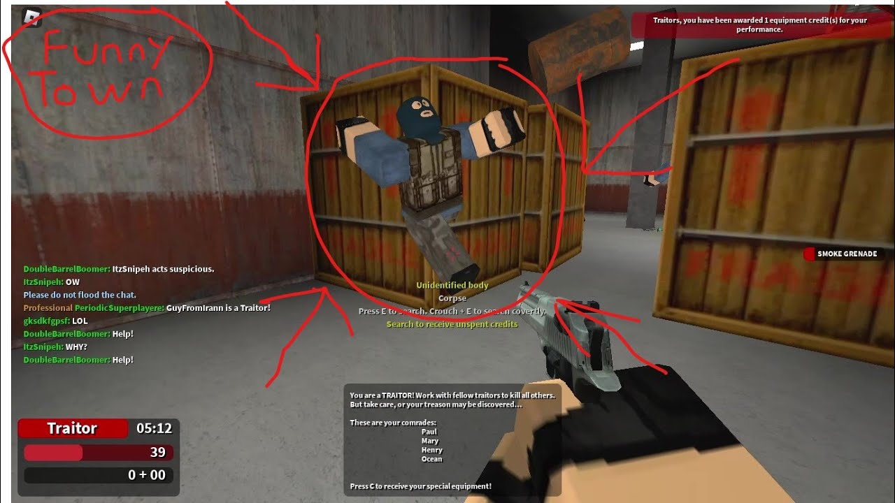 Traitor Town Funny Moments 3