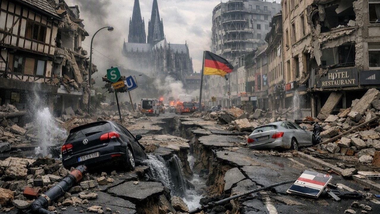 EARTHQUAKE IN GERMANY! Shock in Europe!