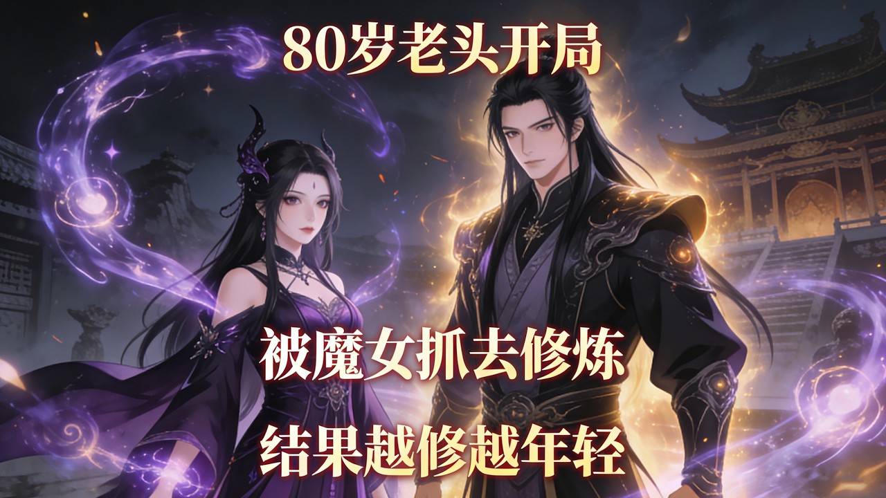 【FULL】🔥《人到晚年成藥渣，反手拿下絕色魔女》80歲老頭被魔女當修煉爐鼎，結果覺醒系統直接逆天翻盤！#小說#動畫#漫剧#智绘