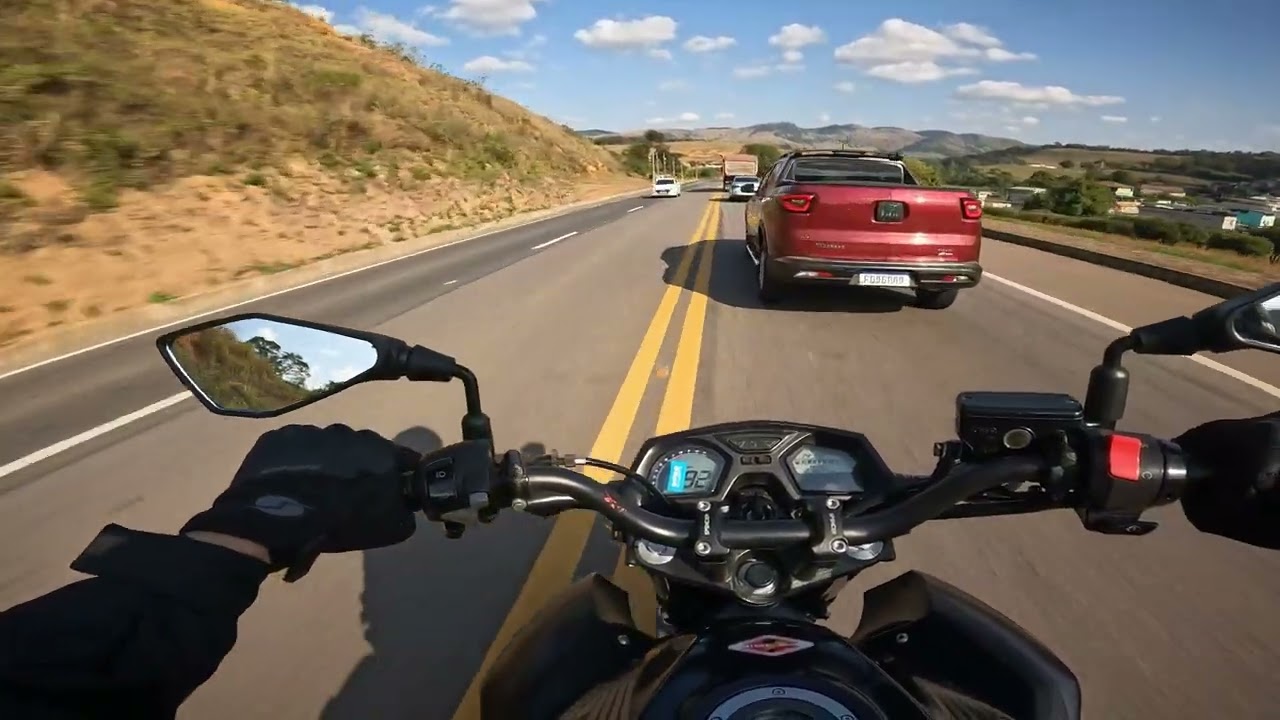 POV RIDE HONDA CB 650F PURE SOUND [4K GOPRO]