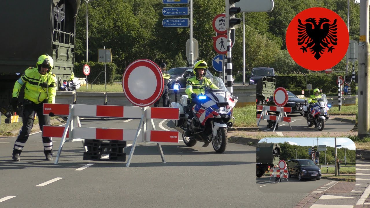 Begeleiding delegatie Albani&euml; gaat FINAAL mis! Motor agent neemt EIGEN BESLUIT zonder overleg!