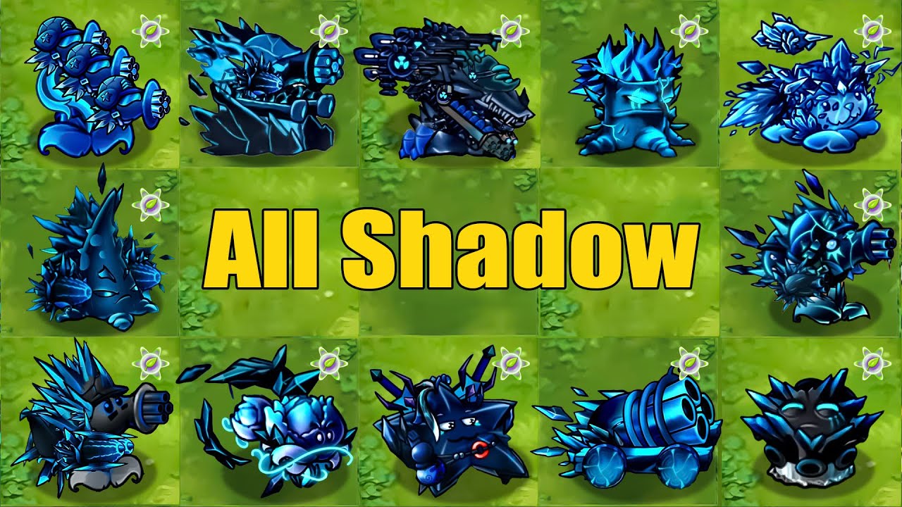 PVZ 1 Fusion 3.0 Challenge!! 1 All Shadow Plants Fusion VS Obsidian Gargantuar - Who Will Win?