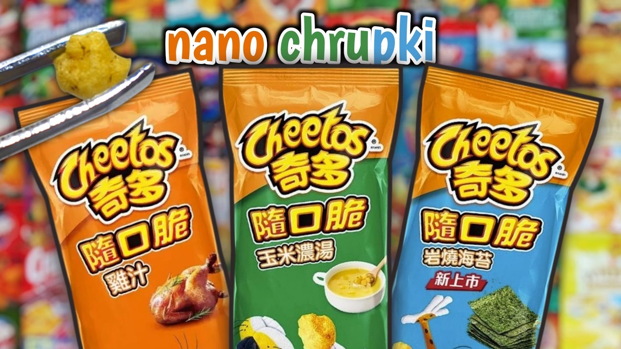 Test MIKROSKOPIJNYCH Cheetos SnapZ
