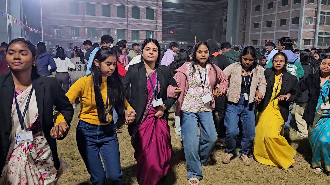 New Nagpuri Chain Dance | St. Xavier College Ranchi | Sports Final Day