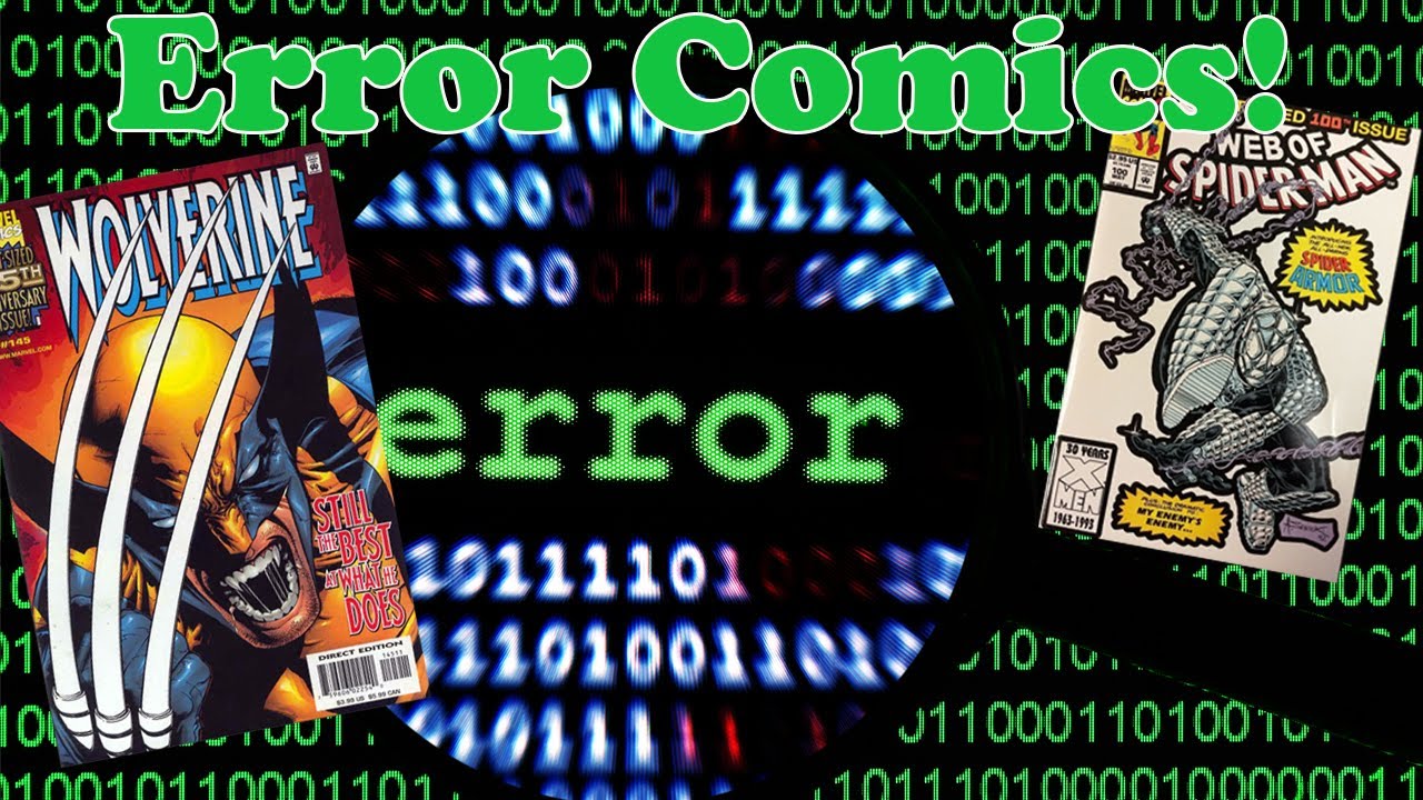 Обзор рынка комиксов: выпуск Error Comics!