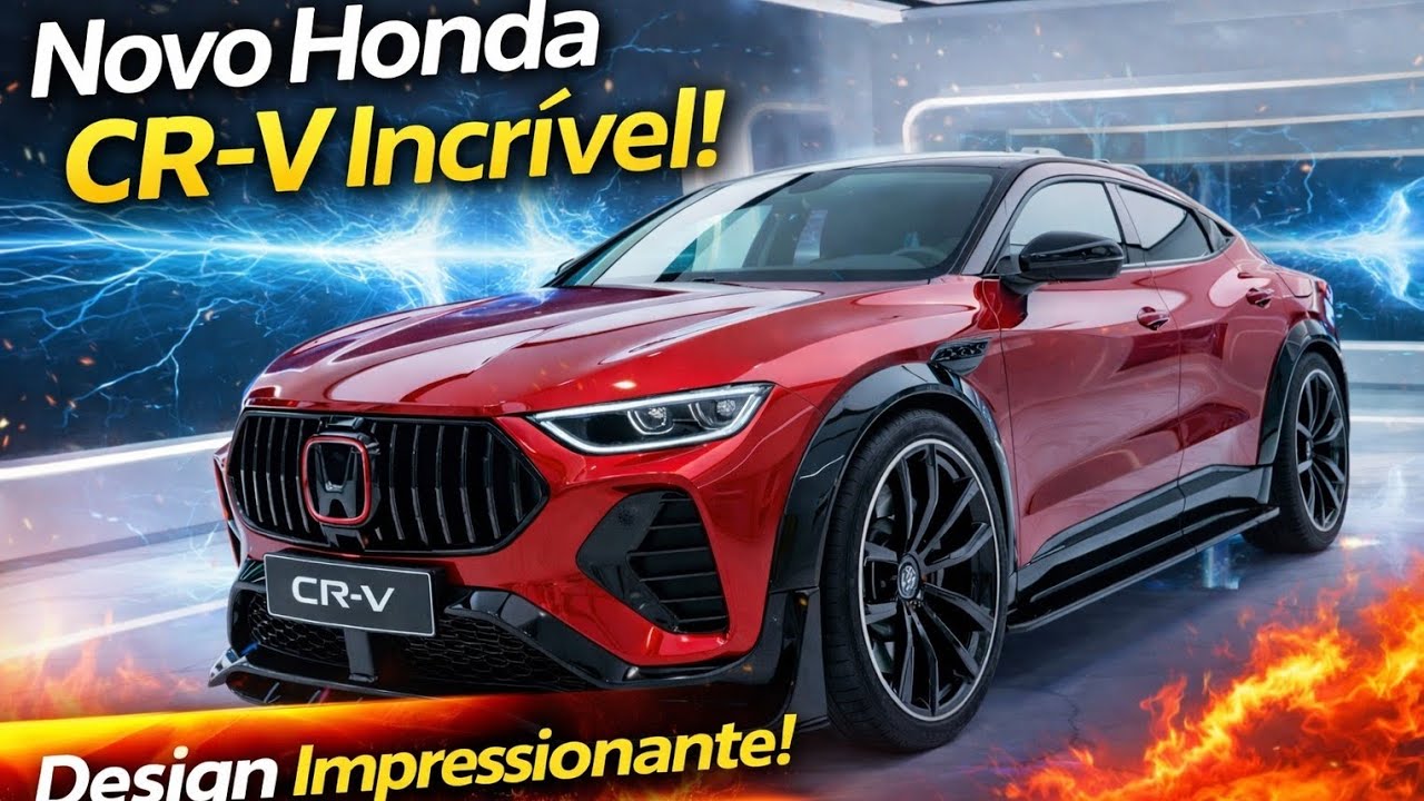 Honda CR-V 2026: Descubra o SUV Inovador com Design Moderno e Tecnologia de Ponta