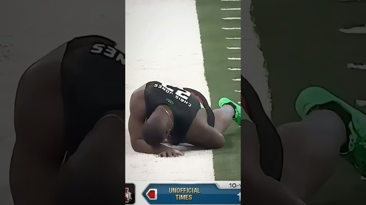 Chris Jones 40 Yard Dash 😂😂😂