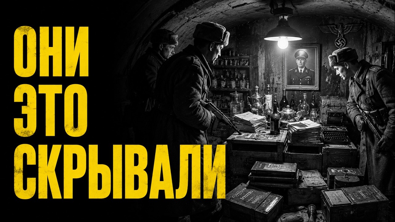 Что НАШЛИ советские бойцы в БУНКЕРАХ немцев