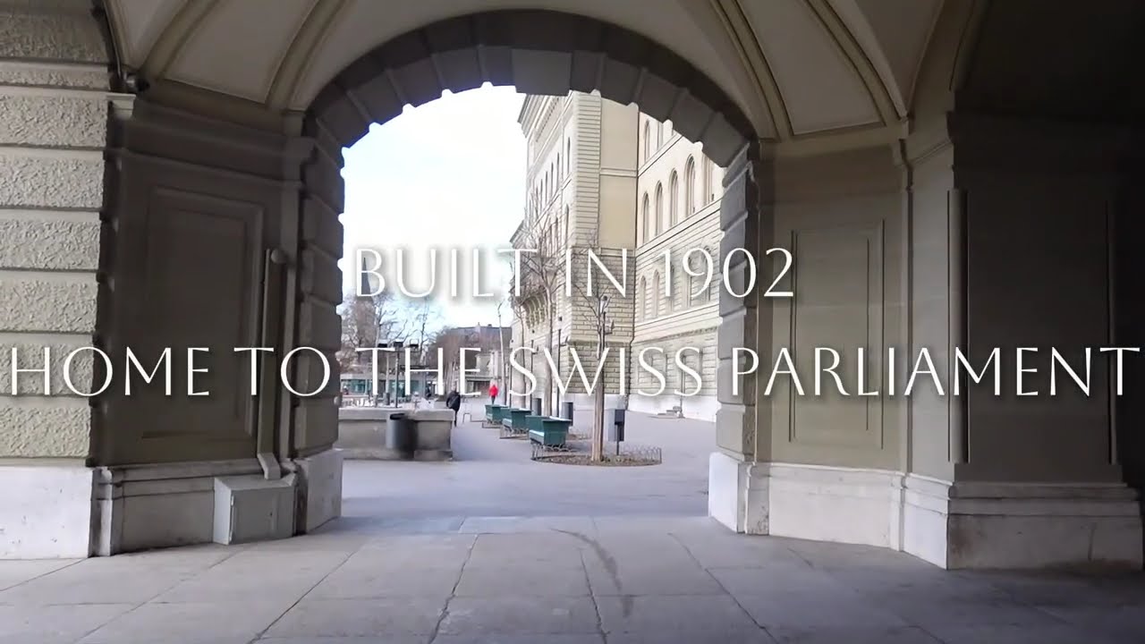 Outside the Federal Palace in Bern | Switzerland
