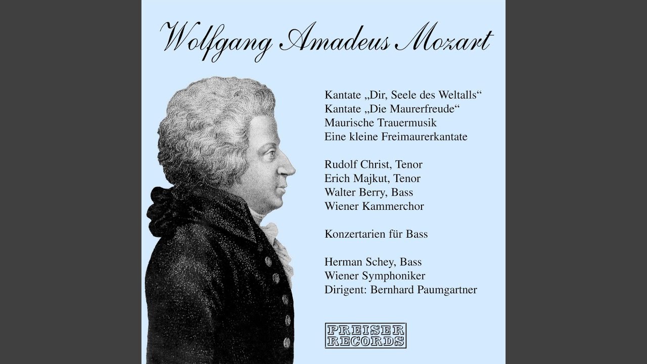 Maurische Trauermusik, Kv477