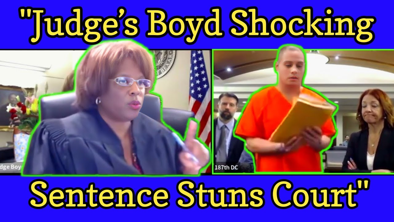 Judge boyd shocking sentence stuns court