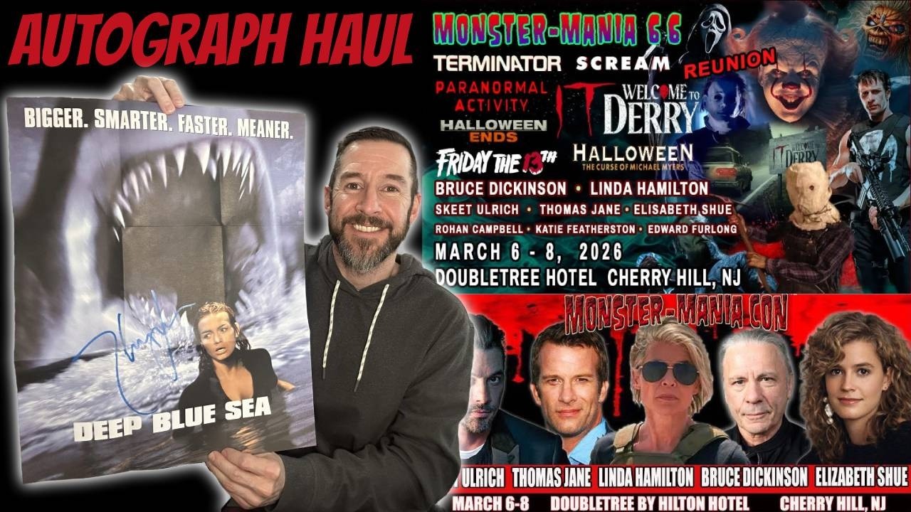 Monster Mania 66 | Horror Con | Meeting Elisabeth Shue, Linda Hamilton and more!