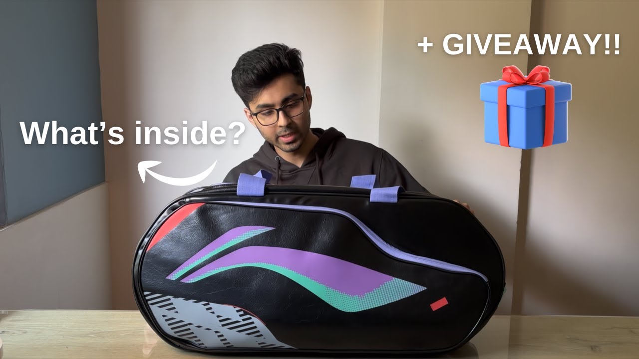 What's In My Badminton Kitbag + GIVEAWAY!