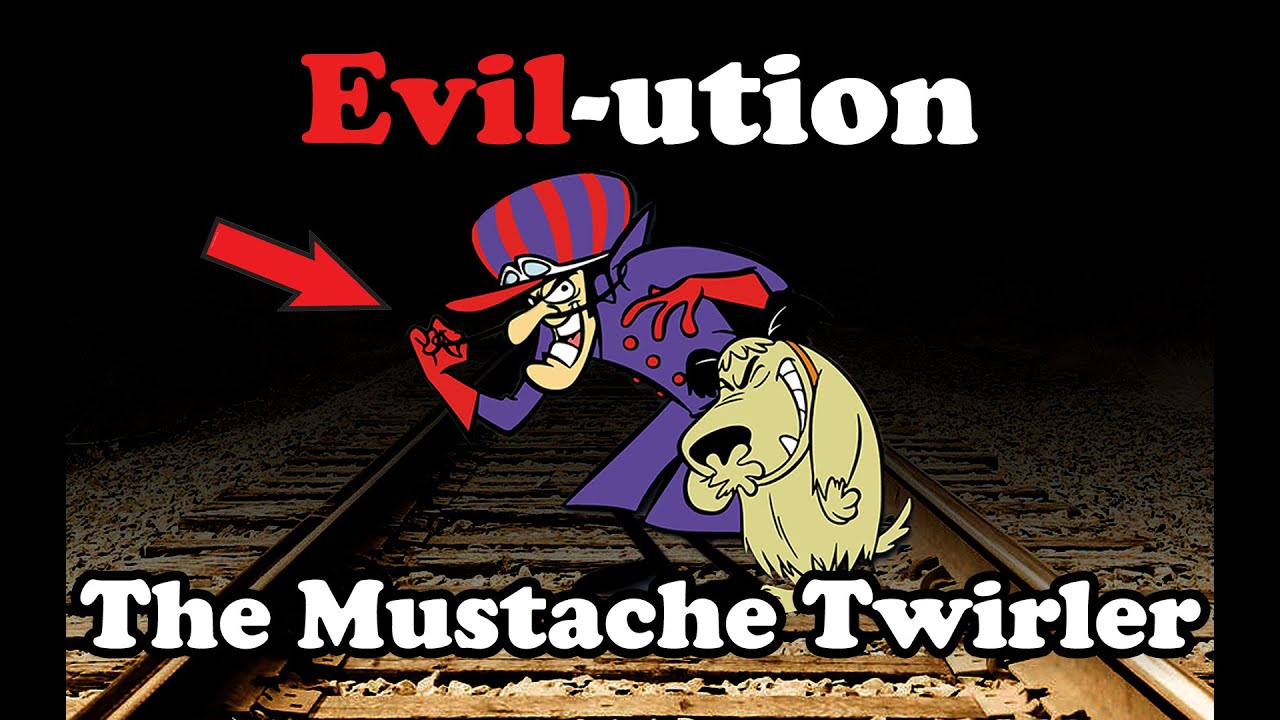 The History of the Moustache Twirling Villain