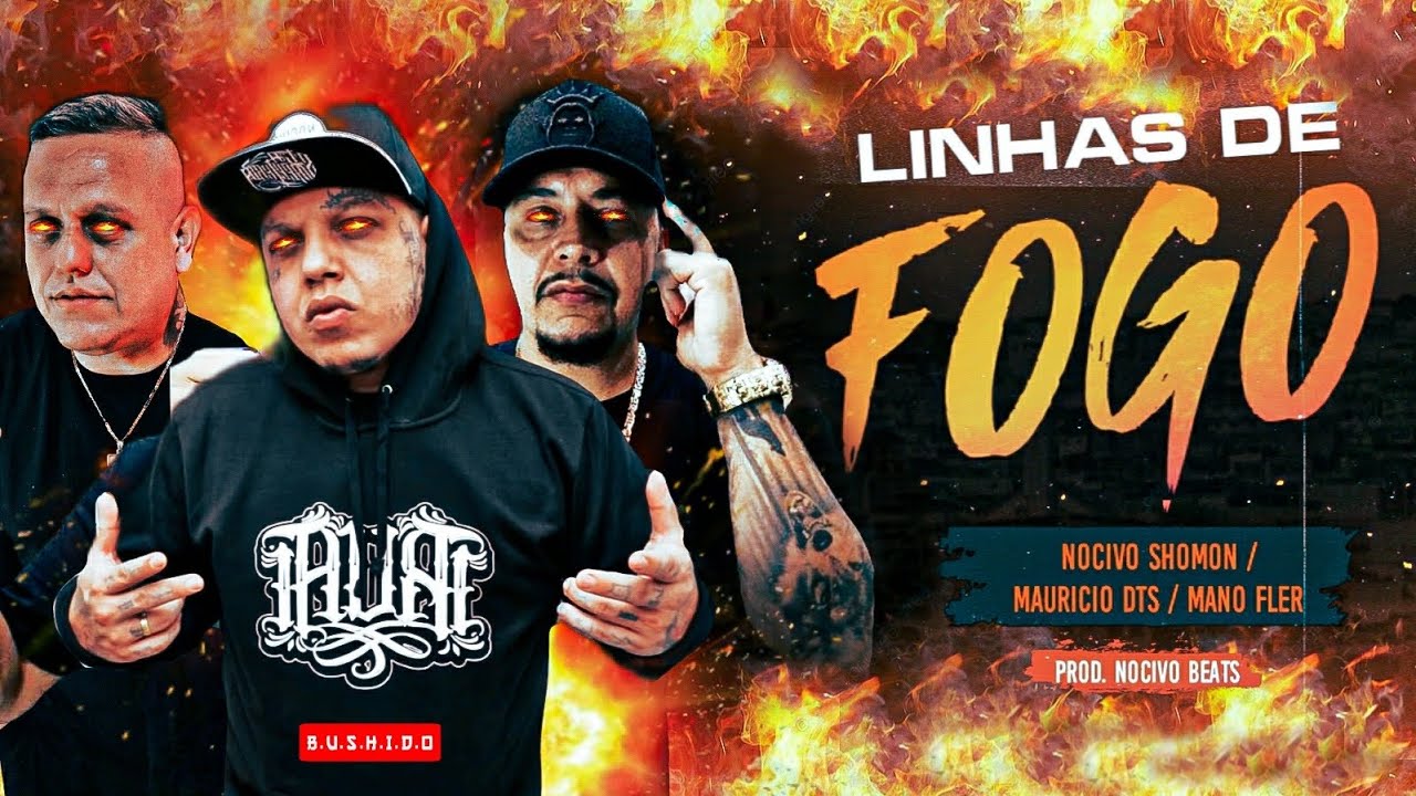 Nocivo Shomon/Mauricio DTS/Mano Fler ( Linhas De Fogo) prod. Nocivo Beats