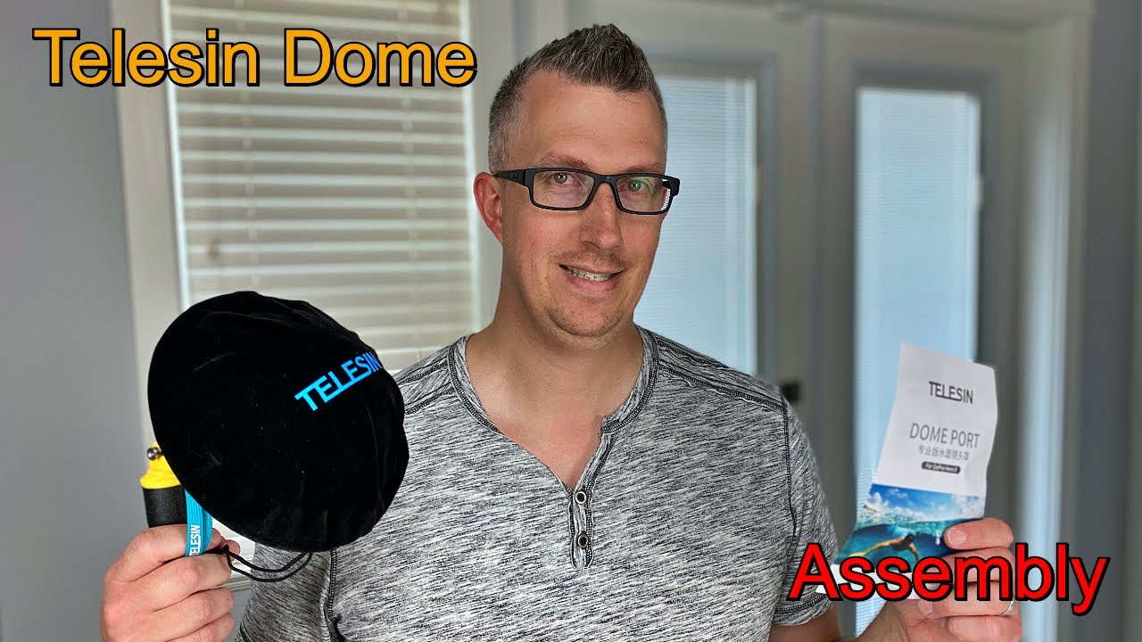 Telesin Dome for GoPro Hero 8 | How to Assemble