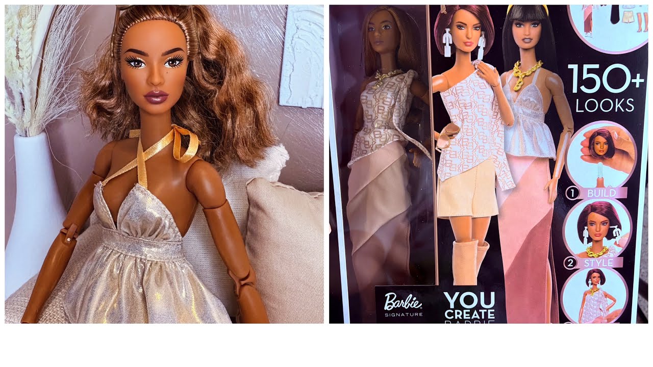 Набор You Create Barbie Basics Neutral Kit 001! Распаковка и обзор!