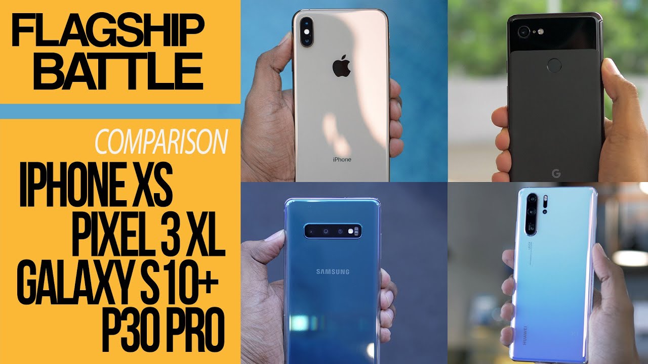 Comparison : Huawei P30 Pro vs Samsung Galaxy S10+ vs Google Pixel 3 XL vs iPhone XS (Indonesia)